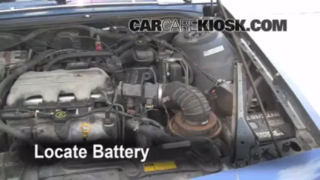 1996 Oldsmobile Cutlass Ciera 3.1L V6 Sedan Battery Replace